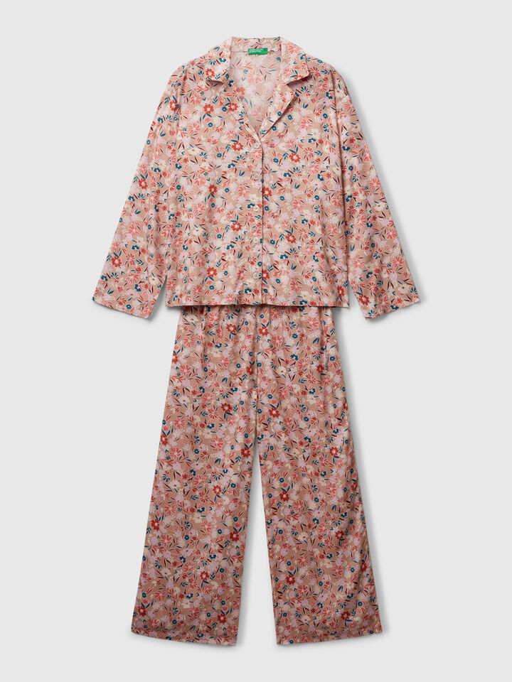 PYJAMA(JACKET+TROUSE Women image number 5